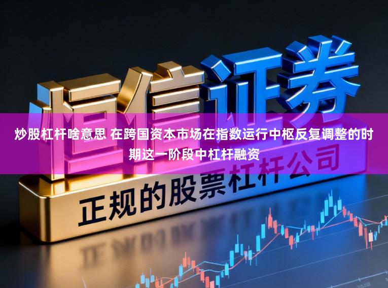 炒股杠杆啥意思 在跨国资本市场在指数运行中枢反复调整的时期这一阶段中杠杆融资