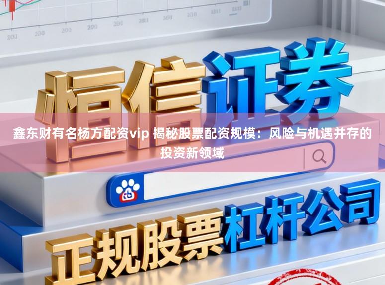 鑫东财有名杨方配资vip 揭秘股票配资规模：风险与机遇并存的投资新领域