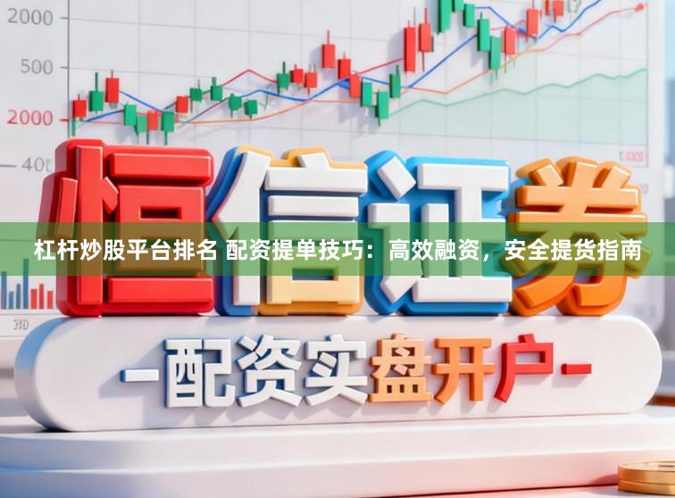 杠杆炒股平台排名 配资提单技巧：高效融资，安全提货指南